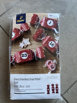 NEU+OBP: Adventskalender Set Geschenktüten-Set zum Basteln Advent 49-Teilig