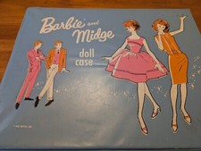 Vintage 1963 Barbie Midge Doll Case