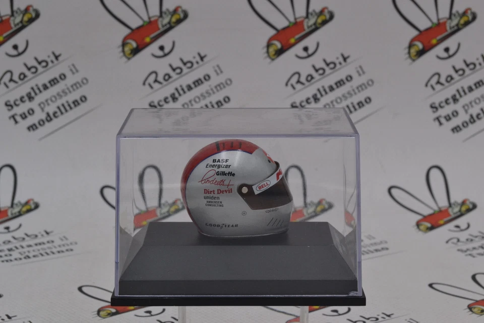 DIE CAST " CASCO MARIO ANDRETTI 1995 " MINICHAMPS SCALA 1/8 (380955201) - Immagine 2 di 4