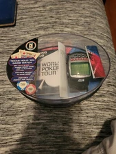 World Poker Tour Travel Game Wrist Watch Texas Hold'em Official WPT