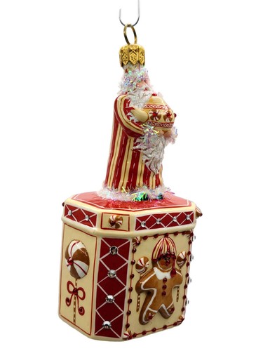 Patricia Breen Santa for Mimi Gingerbread Tea Party Christmas Tree Ornament - Picture 5 of 8