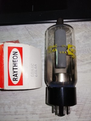 RAYTHEON 6BK4C/6EL4A NOSS TUBE