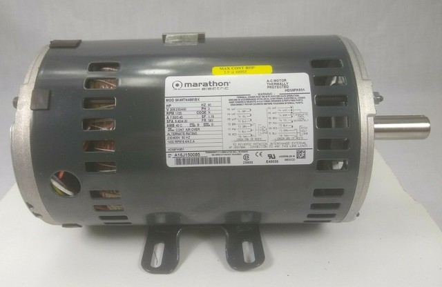 NEW Marathon Electric Motor Model 5K49TN4081BX 1725 RPM 3 Phase 2.9 HP