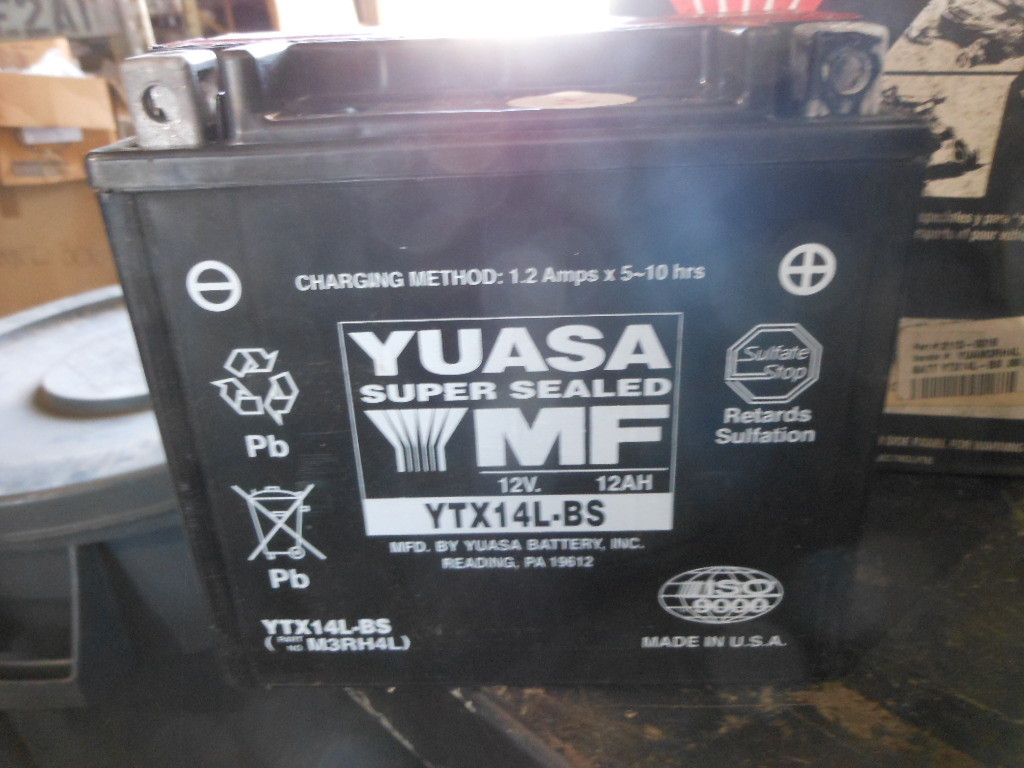 ^^さん専用 NOS Yuasa Battery Harley Davidson XG500 XG750 XL883 XLH883 XL1200