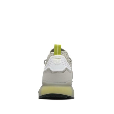 adidas Originals ZX 2K Boost Metal Grey Yellow Men Casual Lifestyle Shoes  FY2002 | eBay