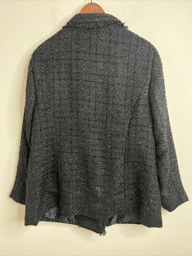 Gray Tweed Blazer 