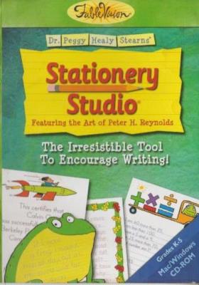 Stationery Studio w/ Manual PC MAC CD Dr. Peggy Healy Stearns' writing tool! BOX