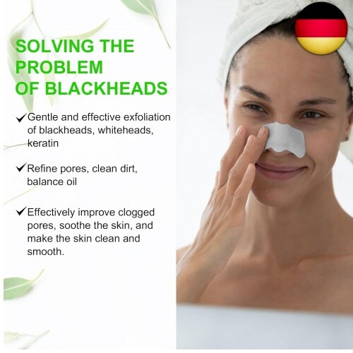 Mitesser Nasenstrips,Nose Mitesser Pore Strips,Nasen Mitesser Strips,Anti - Bild 4 von 9