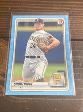 2020 Bowman Draft Base Paper Sky Blue #BD-101 Aaron Shortridge /499