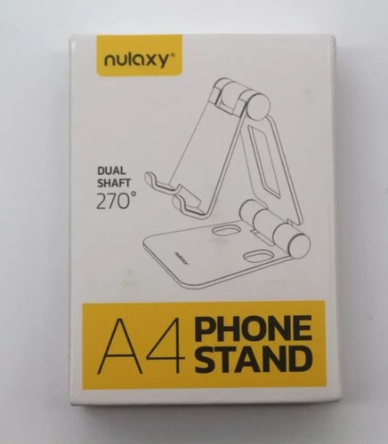 NULAXY Verstellbar Handy Ständer Tisch, Faltbarer Handy Halterung Aluminium - Bild 1 von 3