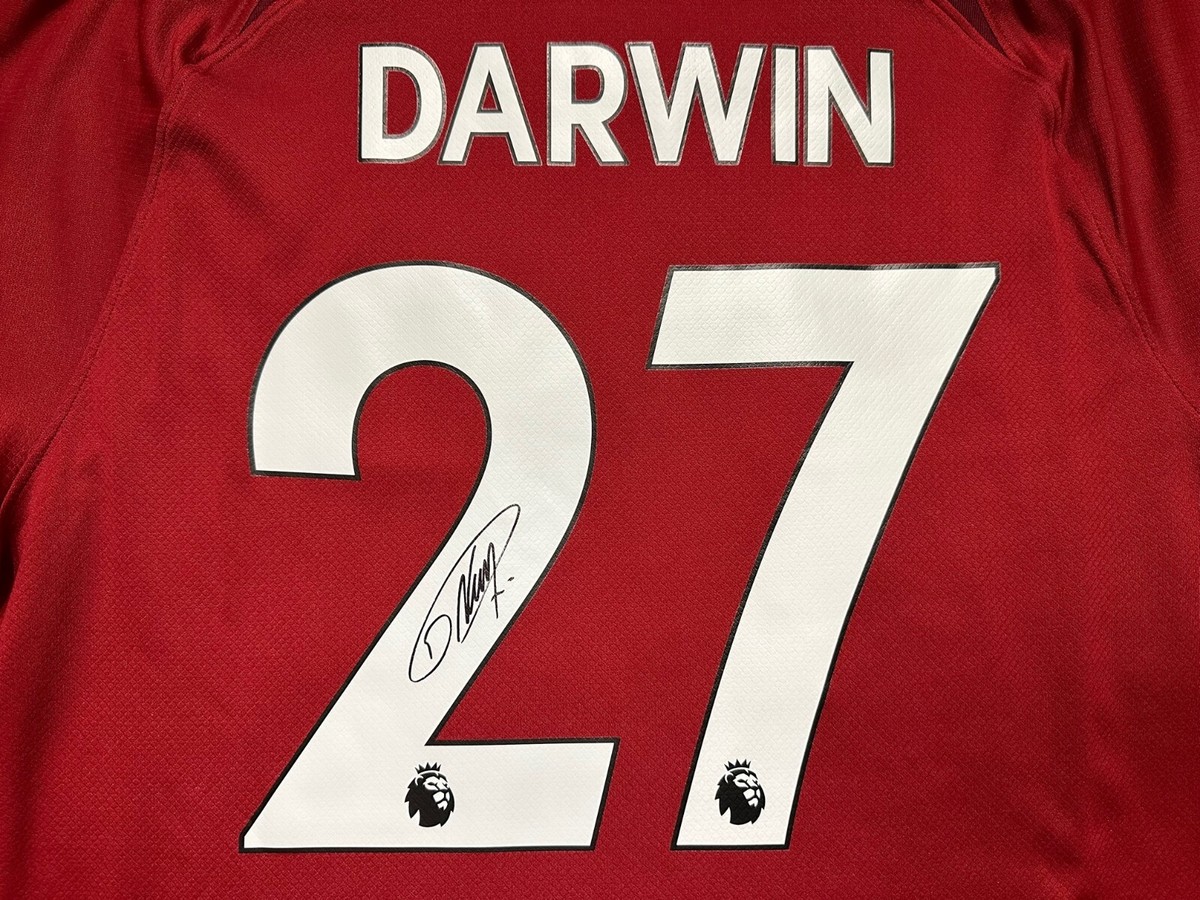 Liverpool FC DRI-FIT シャツ Darwin 27 27 Darwin Nunez Liverpool Nike 2021/22 Home Football Shirt