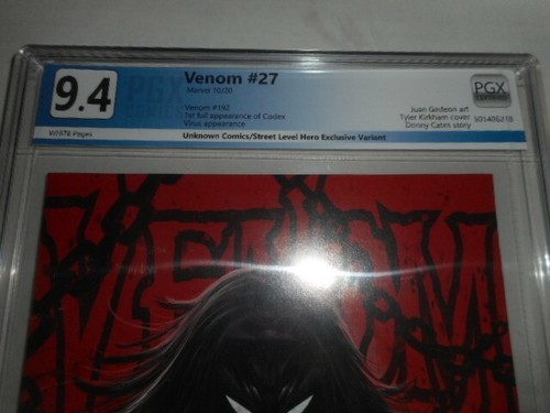 Venom 27 momoko variant PGX 9.8 & 27 Kirkam cover PGX 9.4 - Picture 2 of 12