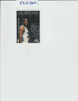 1999 Press Pass Crunch Time Elton Brand #CT1 Rookie RC NM-MT