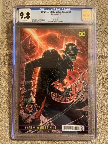 DC’s Year of the Villain # 1 , CGC 9.8 Ltd 1:500 Virgin Variant , Jim Cheung !!