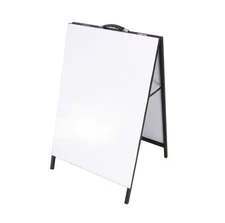 Returned item! 24X39" A-Frame White Board Handle Menu Board