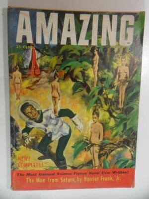 AMAZING STORIES DIGEST JULY 1953 ARTHUR C CLARKE RANDALL GARRETT ROBERT SHECKLEY