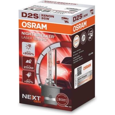 XENARC NIGHT BREAKER LASER D2S 3200 lm 66240XNN Xenon Bulb OSRAM