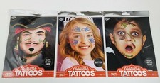 Savvi Halloween Costume Temporary Tattoos 1 Package