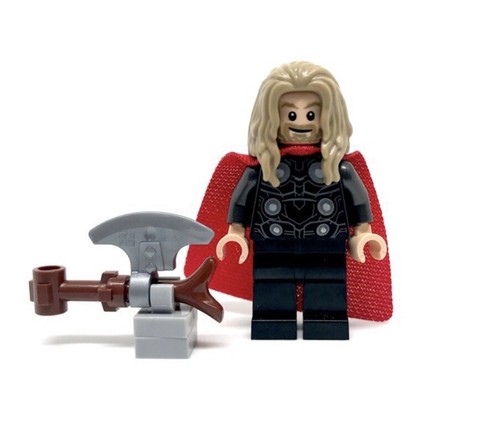 Lego End Game THOR w/ Stormbreaker Minifigure Marvel Avengers 76192 New - Picture 2 of 3