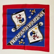 Vintage Walt Disney Bandana Mickey  Minnie Mouse NWOT