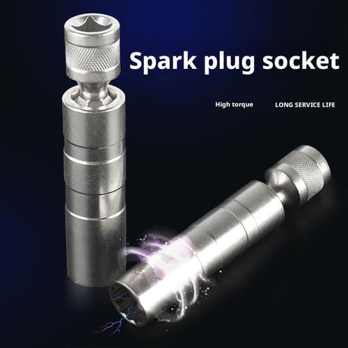 Spark Plug Socket Wrench 3/8 Drive 14MM SparkPlug SocketRemoval Q9E9 Tool E2B5 - Picture 4 of 12