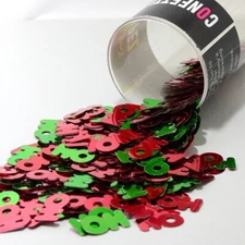 Confetti Word Ho Ho Ho Christmas Mix - 2 Pchs or 1/2 lbs - FREE SHIP (7869)