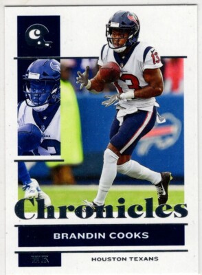 2021 Panini Chronicles Football Brandin Cooks No. 36 Houston Texans