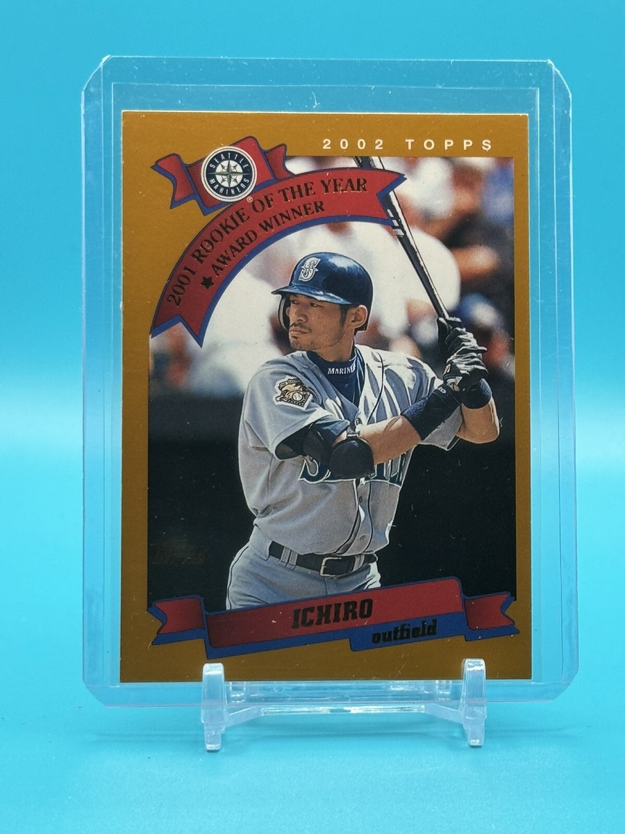 2002 Topps 2001 Rookie of the Year- #718 Ichiro Suzuki Seattle