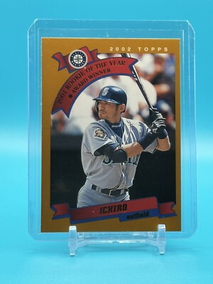 2002 Topps 2001 Rookie of the Year- #718 Ichiro Suzuki Seattle