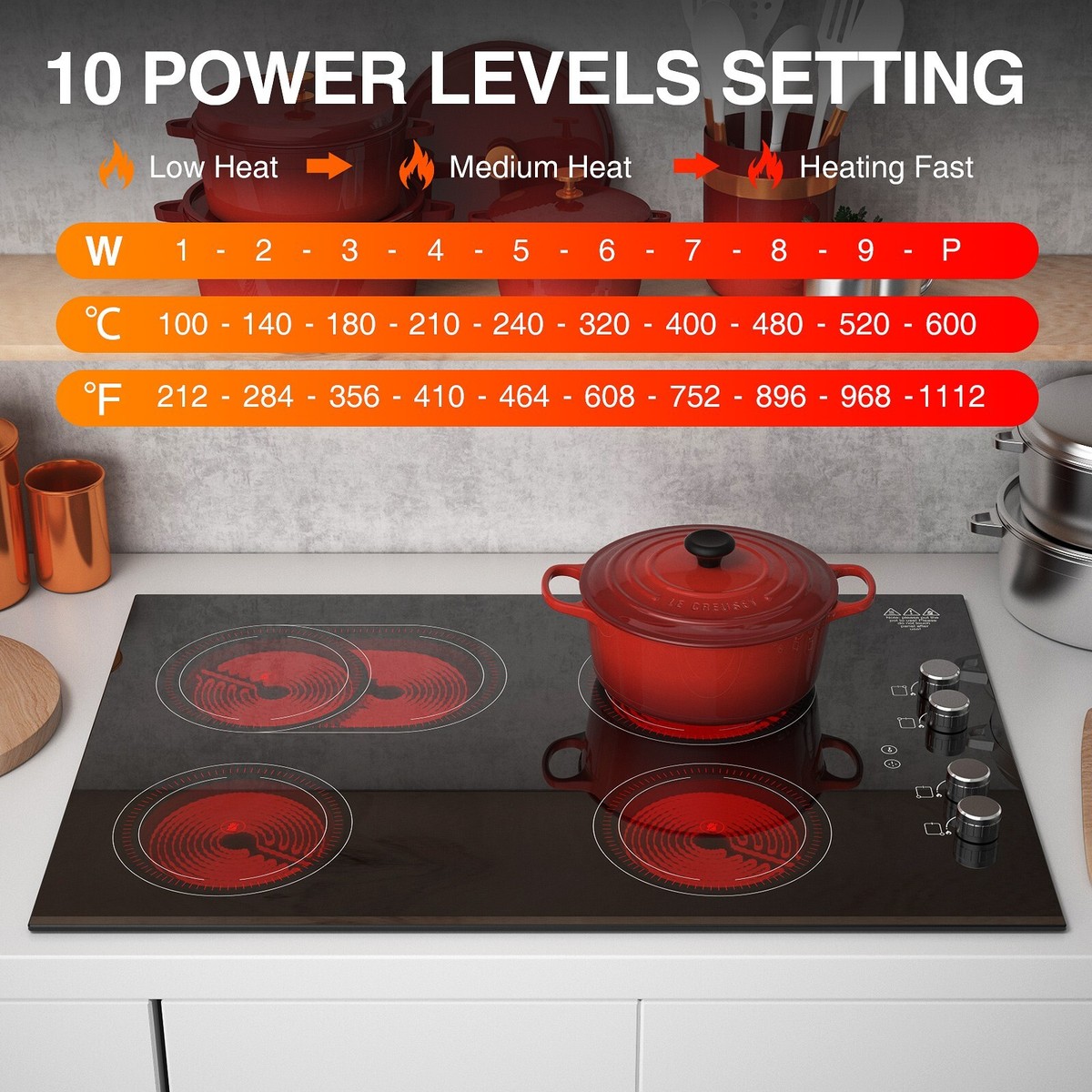 帯500枚限定　Superior , Stove God Cooks 7インチ Thor Kitchen TGC3001 30 Inch Gas Cooktop with 4 Sealed