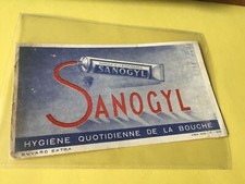 Französischer Tintenlöscher 50er Jahre authentisch Vintage gebraucht Sanogyl Werbung 53697