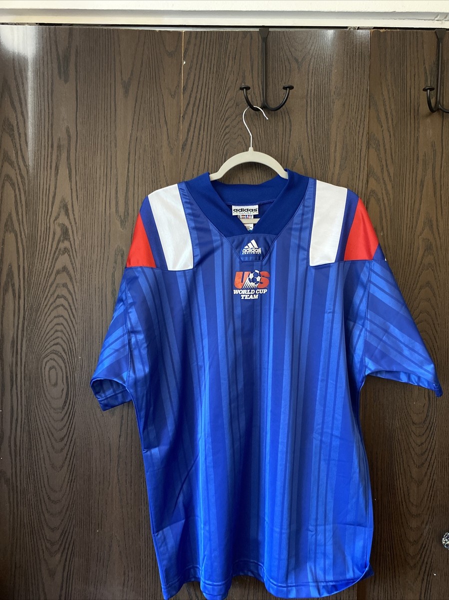 希少94年 サッカーW杯 アメリカ代表 × adidas ユニフォーム 希少94年 サッカーW杯 アメリカ代表 × adidas ユニフォーム