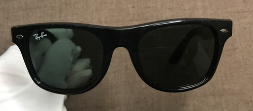 RAY-BAN JR Wayfarer (RJ9035-S) Kid's Black Sunglasses MADE IN ITALY (100/71 3N) - Picture 2 of 14