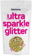 Hemway Glitter Gold Holographic Mix Festival Nail Face Eye Body Tattoo Epoxy