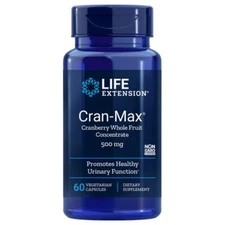 Cran Max 500 Mg 60 Veg Caps By Life Extension