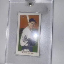2020 Topps 206 Series 2 Sovereign Back Ted Williams #36 HOF W Case