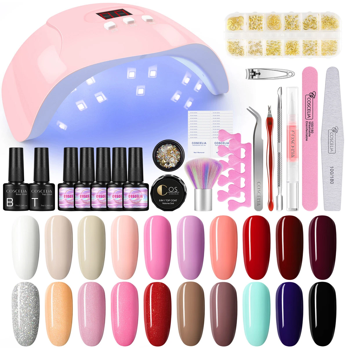 UV Gel Nail Kit - Nails & Lashes Cabelos.co