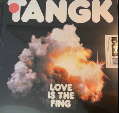 IDLES TANGK 12'' Album Translucent Pink Coloured Vinyl (Limited Edition) Record