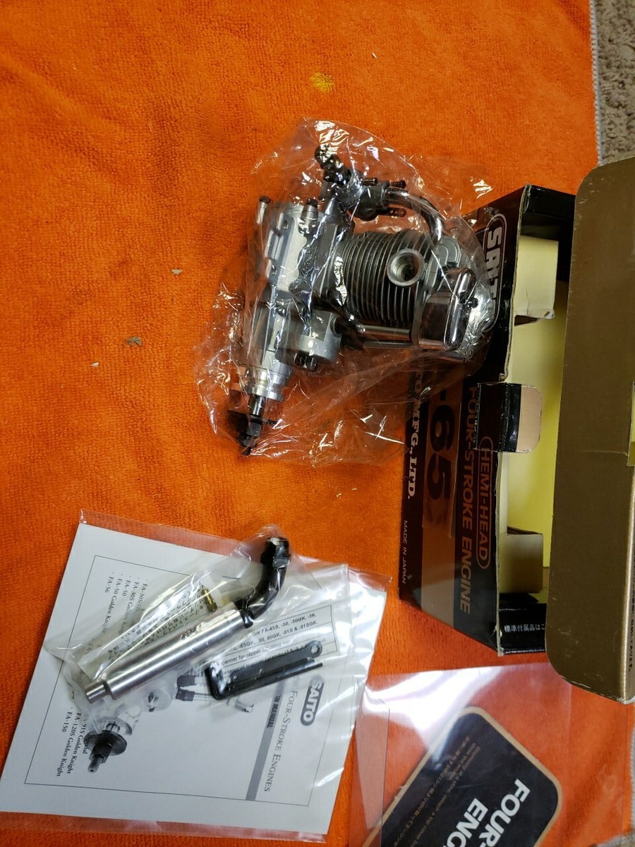 Saito Engine - Saito FA-65 - FA 65 Hemi-Head four stroke - NIB | eBay