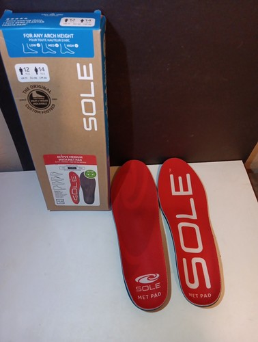 Sole Active Medium Herrengröße 12/11,5 Damengröße 14/13,5 neu im Karton
