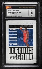 2020 NBA Hoops Future Legends of the Game /999 Zion Williamson #4 CSG 9 Mint 1b8