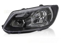 Scheinwerfer Halogen Links FüR VW Caddy 3 2K Bj. 13-15 Stellmotor DRL H4 TYC
