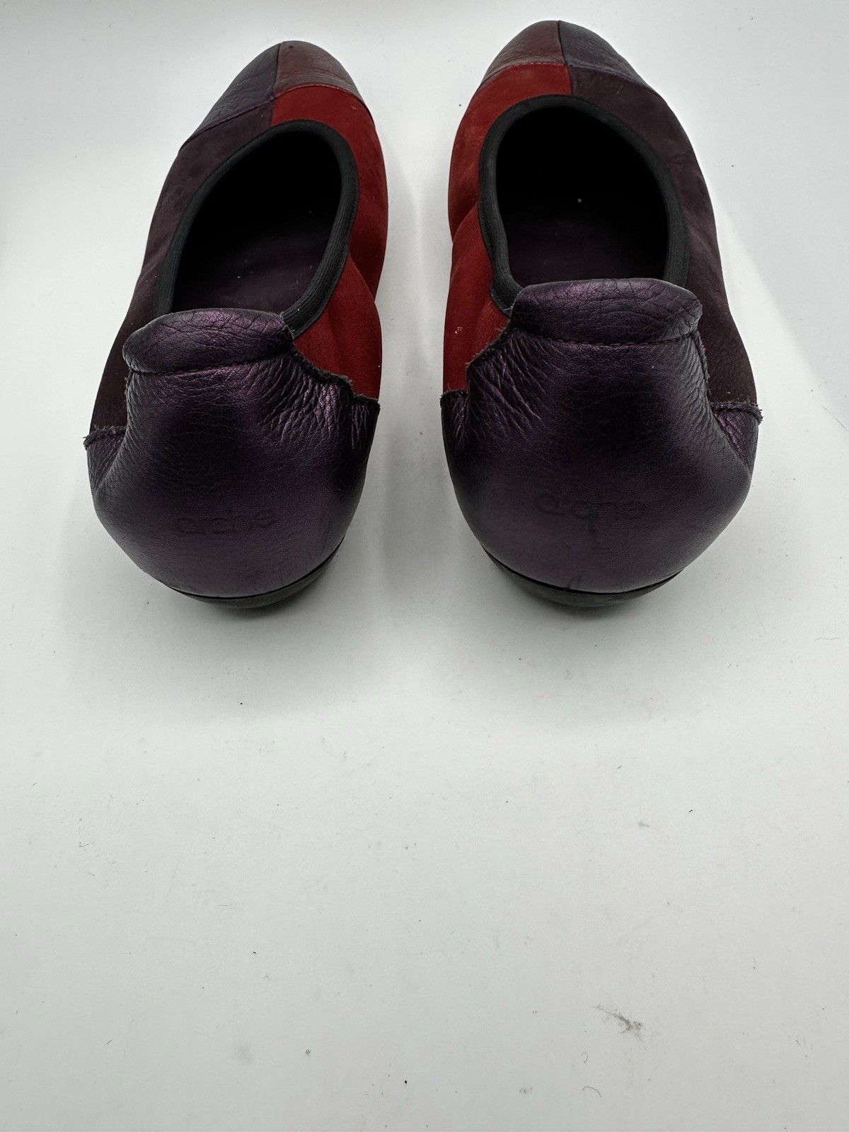 Arche Multicolor Patchwork Leather Loafers Women … - image 3