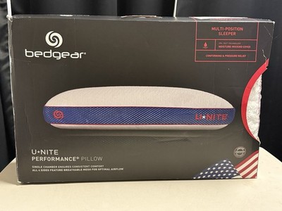 Bedgear U-NITE Performance Pillow - Multi-Position Sleeper - 20'' x 26'' NEW!