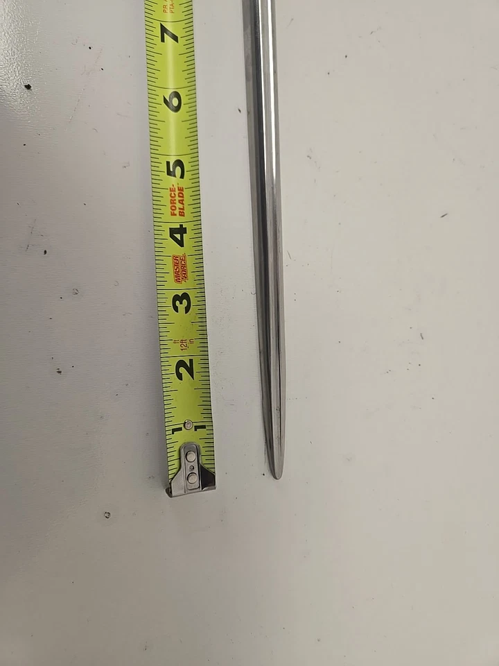 1950 Oldsmobile Rocket 88.  4 Door Sedan Passenger Door Chrome Trim Original - Image 4 of 4