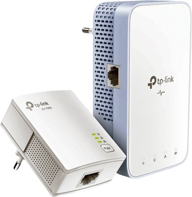 TP-Link Powerline Adapter Set TL-WPA7519 KIT AC750 AV1000 Gigabit WLAN  B Ware