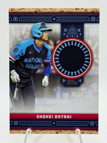 Shohei Ohtani 2024 Topps Update All-Star Stitches Relic #ASR-SO ~ Dodgers MINT