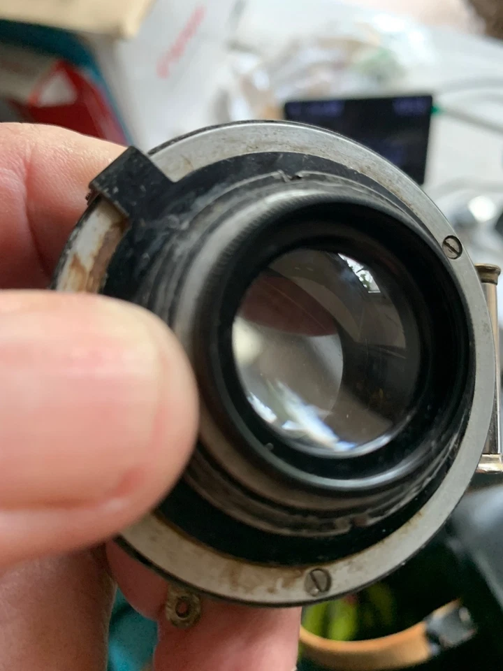 Doppel anastigmat. Eurynar.  Rodenstock f 6.5.     135mm. Lens in AGC SHUTTER8o - Image 2 of 4