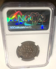 elf Mexico State of Sinaloa 1/4 Real 1866 NGC AU55 BN  8/8 6/6/6 — photo 4