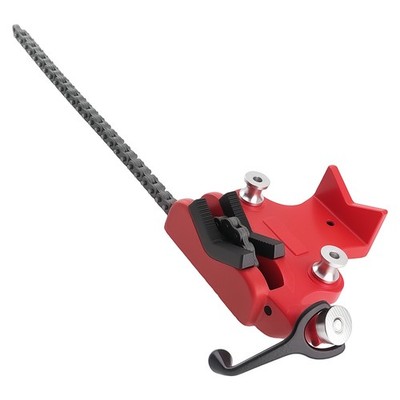 Bench Chain Vise Pipe Clamping Tool 1/2-8 inch Cast Iron Heavy Duty Chain